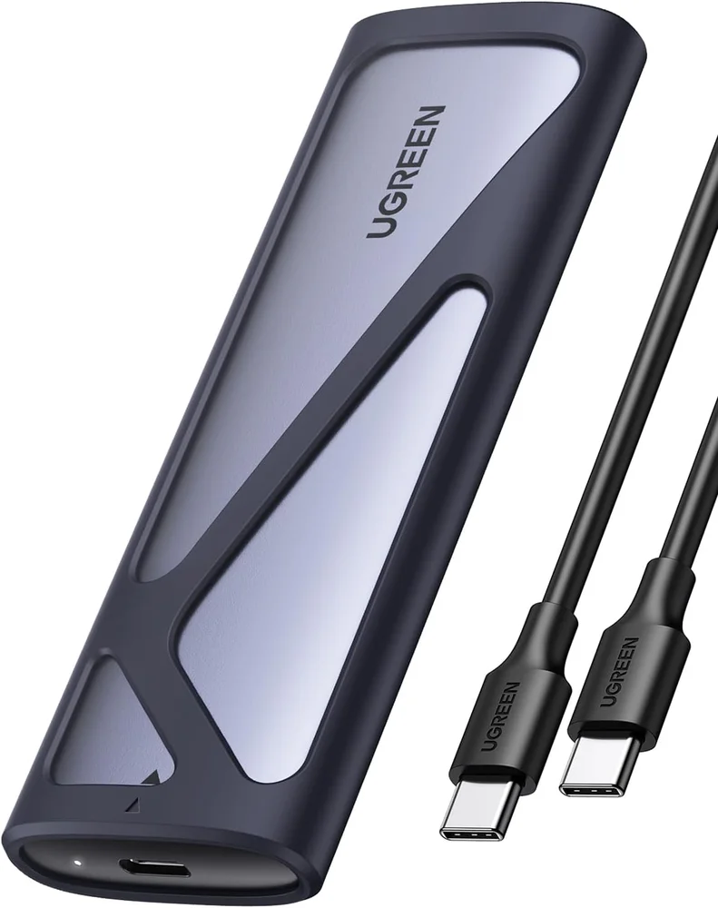 Case Externa Ugreen SSD M.2 Nvme 10 Gbps PCie Usb C 3.1 ( Capacidade 4 Tb )