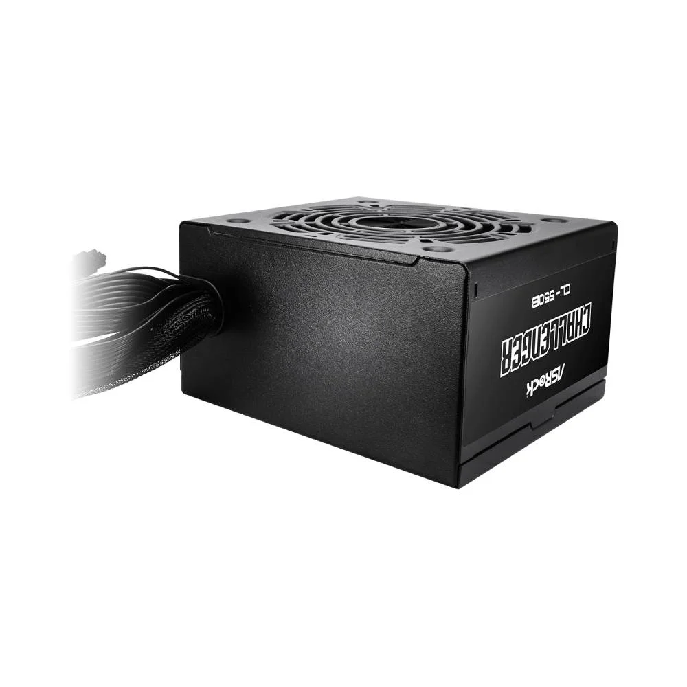 Imagem 3 de 5 do produto Fonte De Alimentação Asrock Challenger 550w 80 Plus Bronze C/ Cabo - Cl-550b
