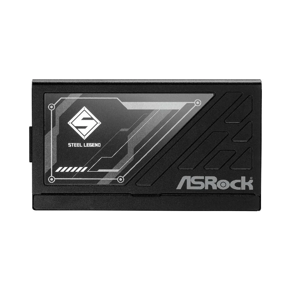 Fonte De Alimentação Asrock Steel Legend 1200w 80 Plus Gold Modular C/ Cabo - Sl-1200g