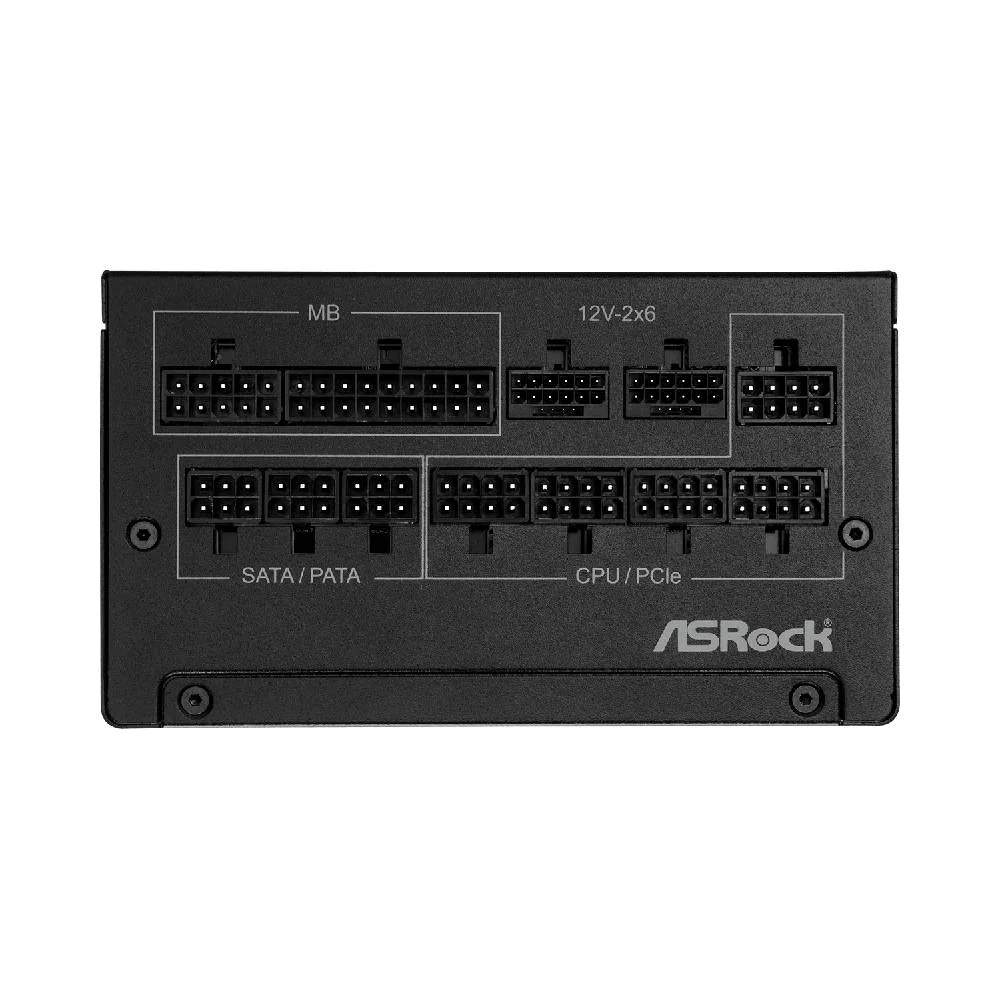 Fonte De Alimentação Asrock Steel Legend 1200w 80 Plus Gold Modular C/ Cabo - Sl-1200g