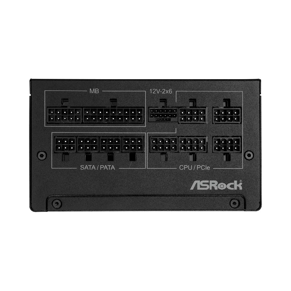 Imagem 3 de 4 do produto Fonte De Alimentação Asrock Steel Legend 1000w 80 Plus Gold C/ Cabo Flat - Sl-1000g
