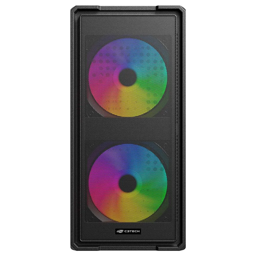 Imagem 4 de 5 do produto Gabinete Gamer C3tech Mt-g40bk Sem Fonte Preto