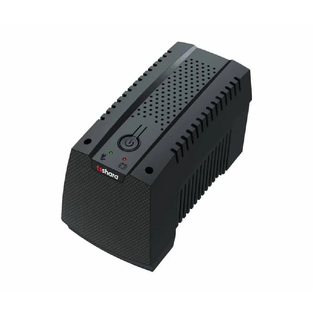 Imagem 2 de 5 do produto Nobreak Ts Shara Ups Mini 600va Ent Bivolt Sai 115v 1x5ah 12v 6 Tomadas - 4568