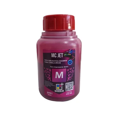 Tinta Mc Jet Pigmentada Magenta 250ml  Para Epson