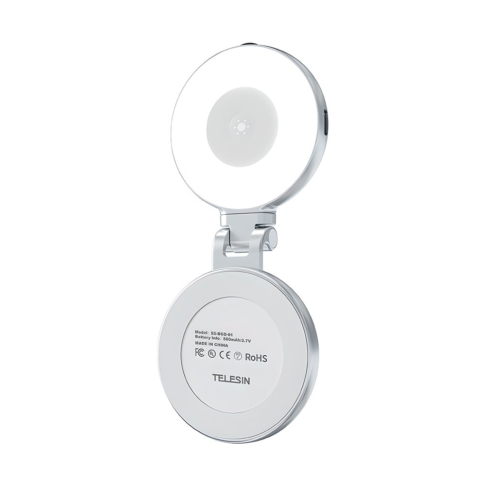 Telesin Luz Magnética Iluminador LED Para Celular Selfie