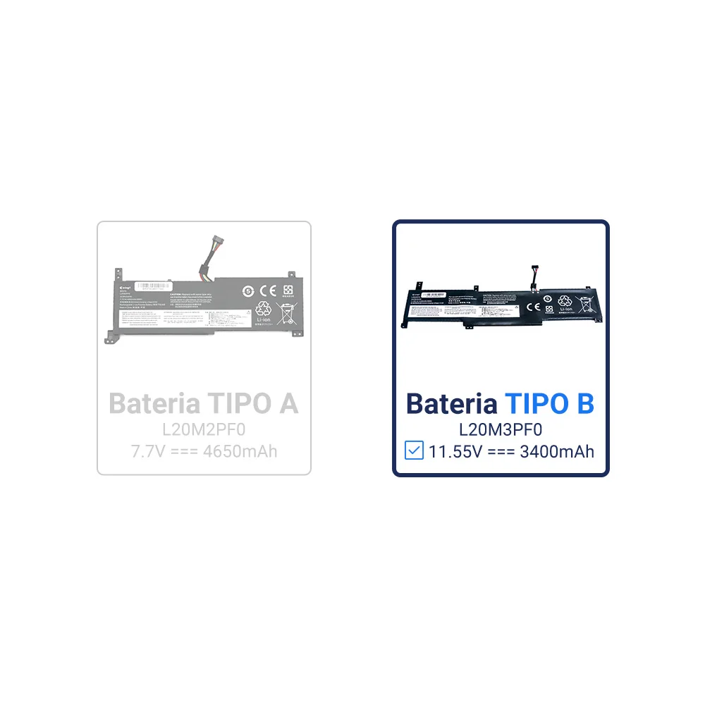 Computer Leptup Bateria Para Notebook Lenovo Ideapad 3