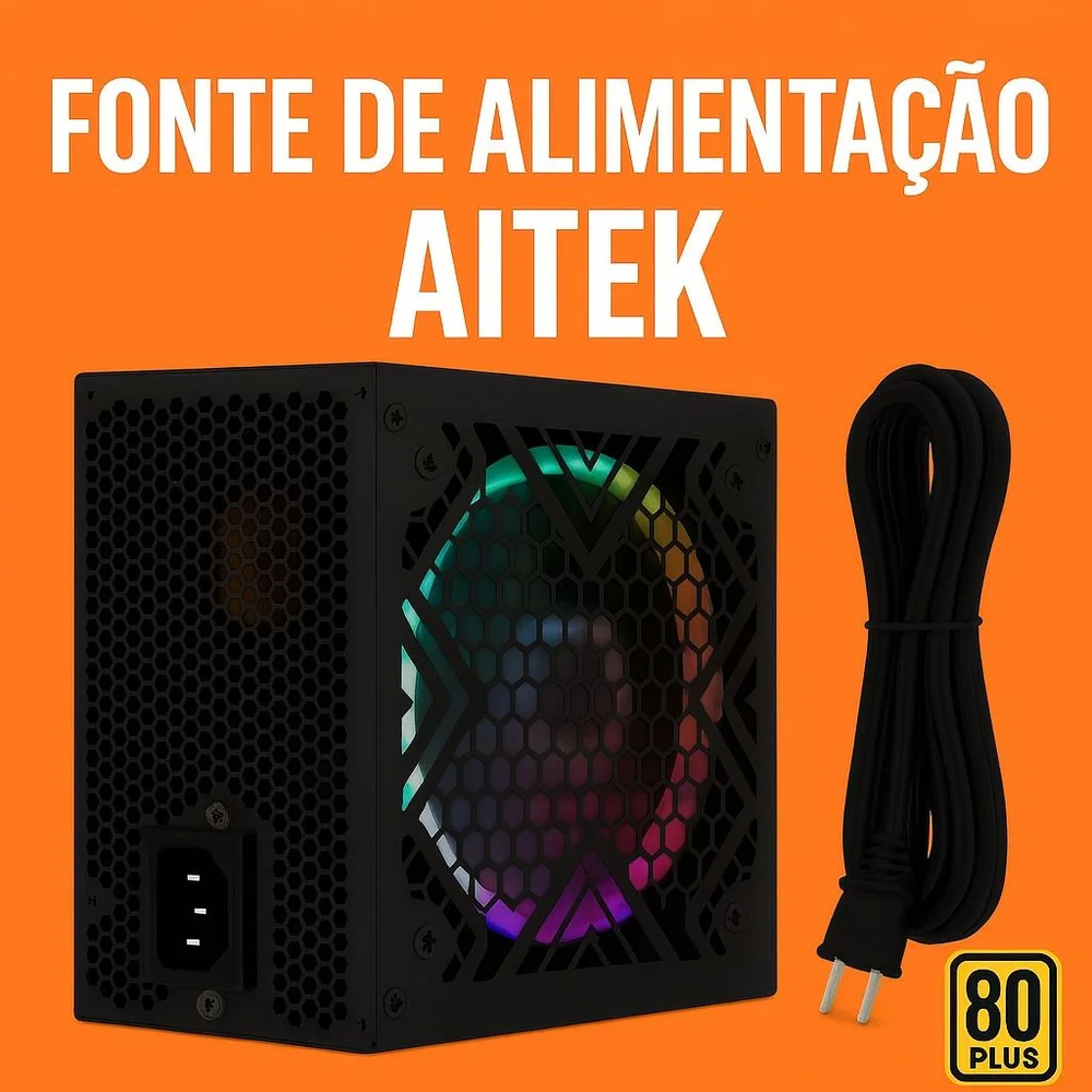 Imagem 3 de 4 do produto Fonte De Alimentação P/ Computador 650w - Delta-f650 (preto)