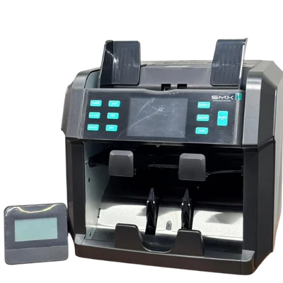 Validadora De Cédulas Smx St4020 110v + Visor Externo + Impressora Embutida