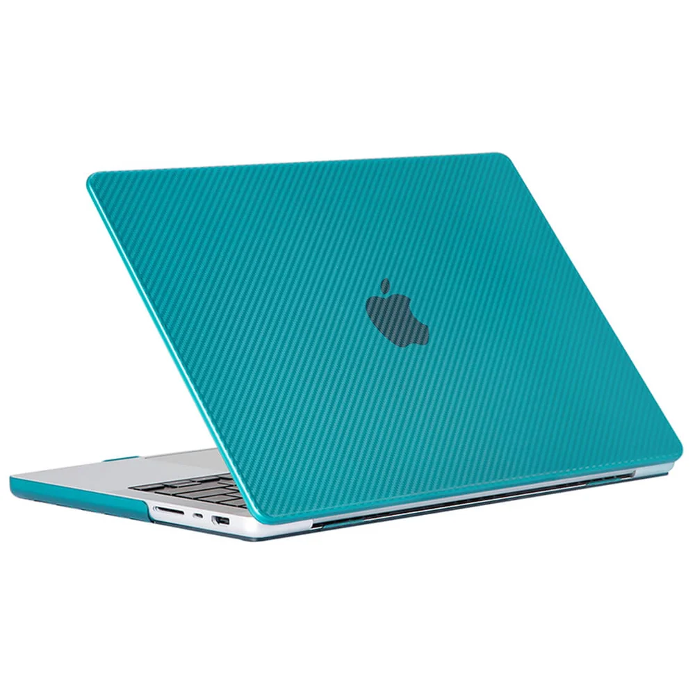 Capa Fibra De Carbono Macbook Air 13.6 M4 2025 (a3240) Cor:verde