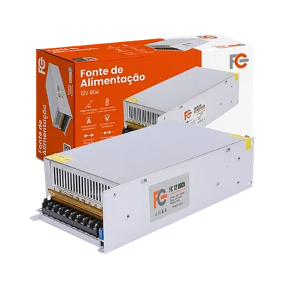 Fc Fonte Chaveada Colmeia 12v 80a - 960w Fv1280cn