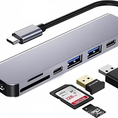 Adaptador Hub 3.0 Multi Usb C Com 4 Portas Usb A'gold Cba-30 - Agold