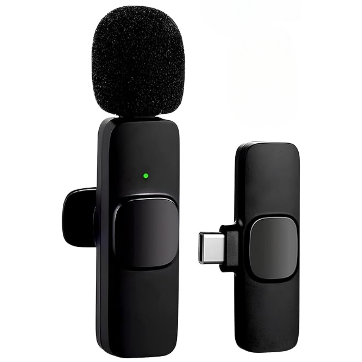 Microfone Lapela Wireless Sem Fio Para Iphone Ipad Lightning