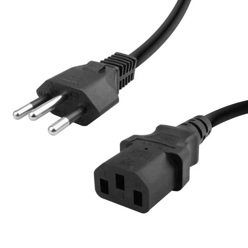Imagem 2 de 3 do produto Cabo De Força Tripolar 10A