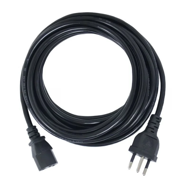 Imagem 3 de 3 do produto Cabo De Força Tripolar 10A