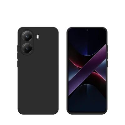 Capa Protetora De Silicone Para Smartphone Poco X7 Pro