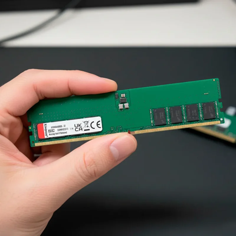 Imagem 3 de 3 do produto Memória Kingston 16gb Ddr5 5600mhz Cl46 1.1v Desktop (kvr56u46bd8-32)