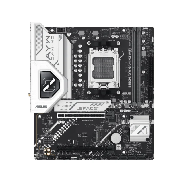 Placa Mãe Asus B850m Ayw Gaming Wifi Am5 2xDDR5 Amd B850 Matx 4