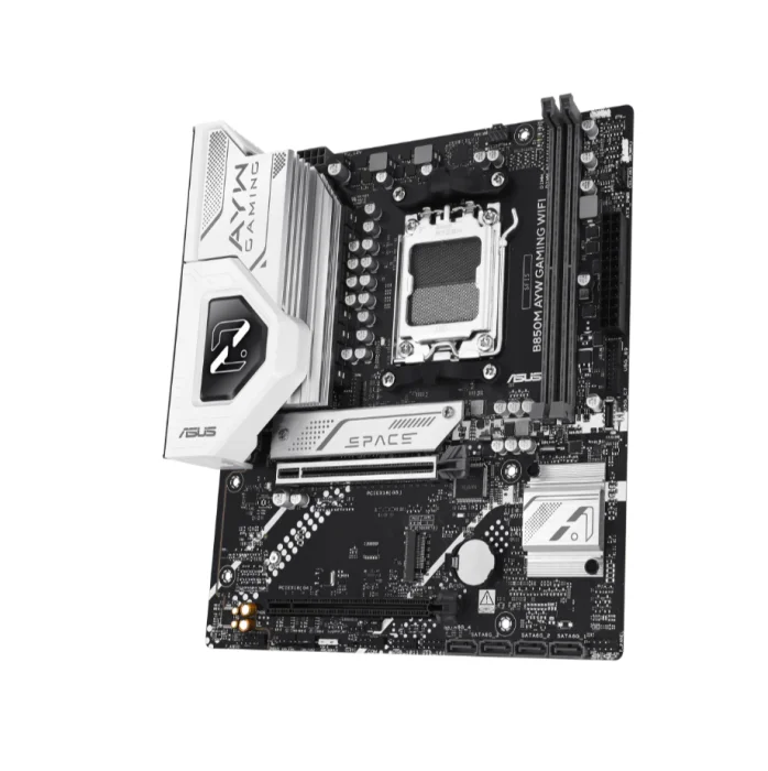 Imagem 4 de 5 do produto Placa Mãe Asus B850m Ayw Gaming Wifi Am5 2xDDR5 Amd B850 Matx