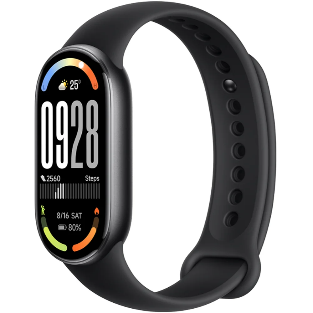 Xiaomi Mi Smart Band 10 - M2459b1 ( Preto ) Tela AmoLED 1,72”, Água De 5 Atm, Hyperos 2.0,