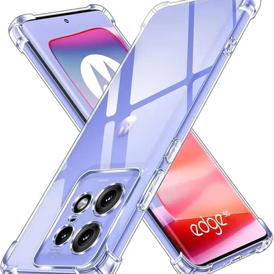 Capa Capinha Transparente Compatível Para  Moto Edge 50 Ultra