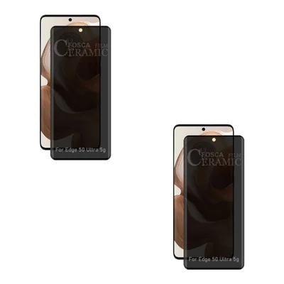 Kit 5un Película Fosca Privacidade Flexível Para Moto Edge 50 Ultra 5g