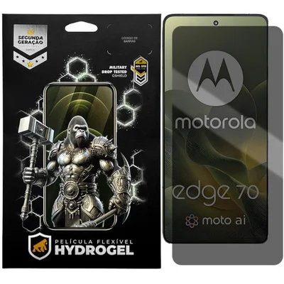 Película Para Motorola Edge 70 - Privacidade Hydrogel - Gshield