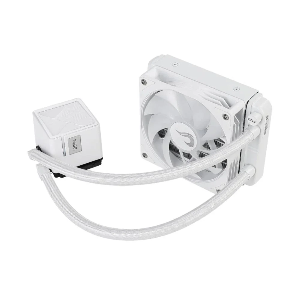Imagem 3 de 5 do produto Water Cooler Gamer Rise Mode Frost, Rainbow, 120mm, AMD e Intel, Branco - RM-WCZ-01-RBW