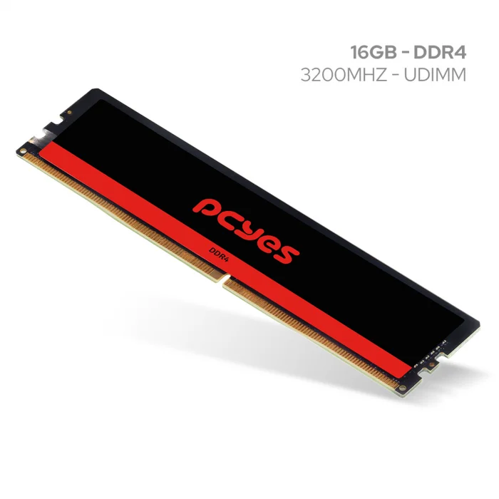 Imagem 3 de 5 do produto Memoria PCyes Udimm 16gb Ddr4 3200mhz - Pm163200d4