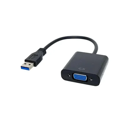 Cabo Convesor Usb 3.0 Para Vga, Cabo 20cm