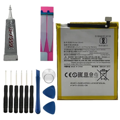 Kit Reparo + Bateria Bn49 Compativel Com Redmi 7a