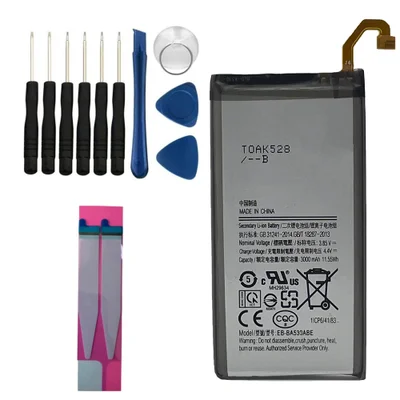 Kit Reparo + Bateria Eb-ba530abe Compativel Galaxy A8 2018
