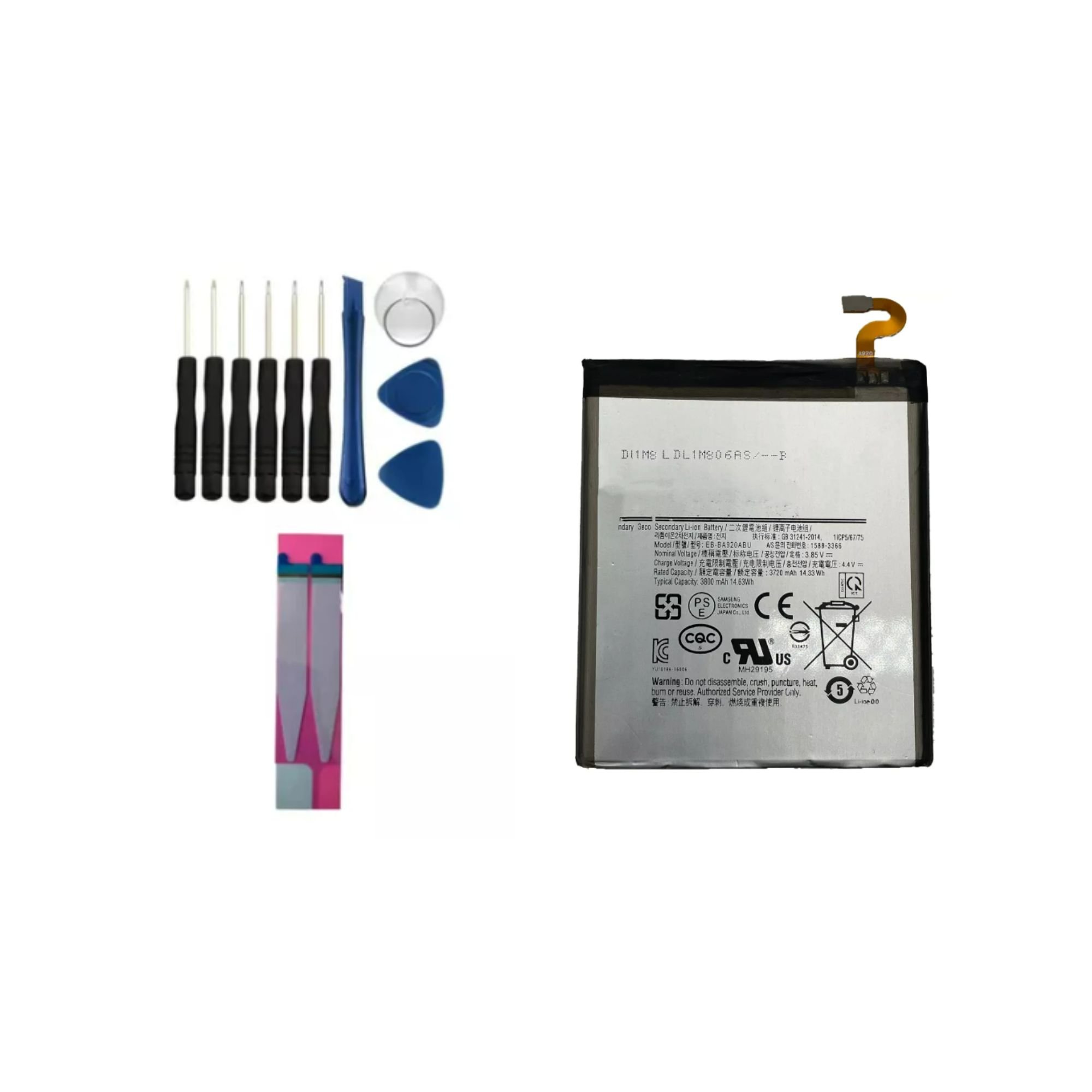 Kit Reparo + Bateria Eb-ba920abu Compativel Galaxy A9 A9s