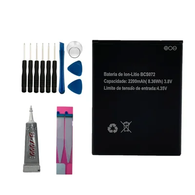Kit Reparo + Bateria Bcs072 Compativel Com Multilaser Ms50g