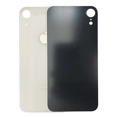 Tampa Traseira Compativel Com Iphone Xr Furo Maior Cor:branco