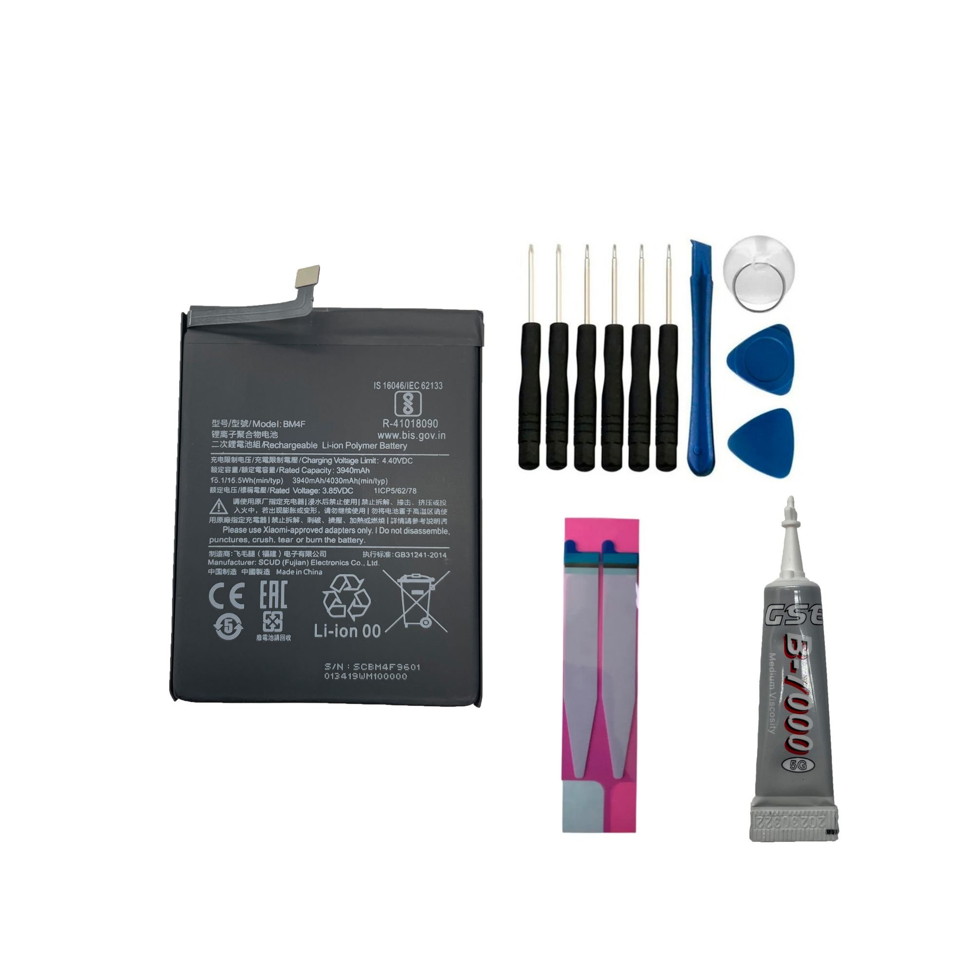 Kit Reparo + Bateria Bm4f Compativel Com Mi A3