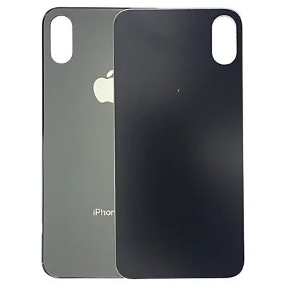 Tampa Traseira Compativel Com Iphone Xs Furo Maior Cor:preto