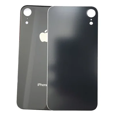 Tampa Traseira Compativel Com Iphone Xr Furo Maior Cor:preto