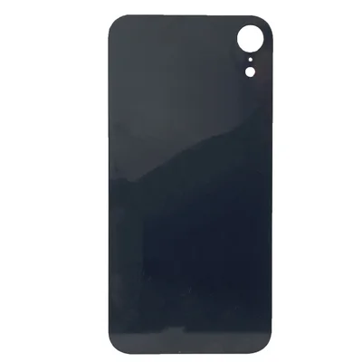 Tampa Traseira Compativel Com Iphone Xr Furo Maior Cor:preto — foto 2