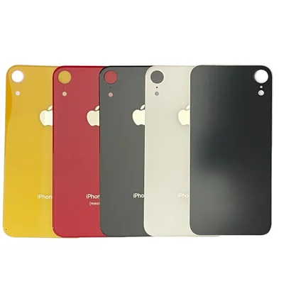 Tampa Traseira Compativel Com Iphone Xr Furo Maior Cor:preto — foto 3