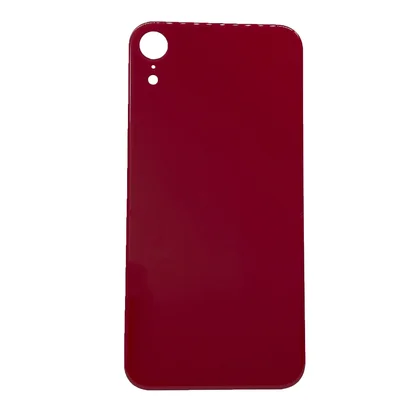 Tampa Traseira Compativel Com Iphone Xr Furo Maior Cor:vermelho — foto 2
