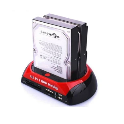 Docking 2 Hds, Pendrives E Cartão De Memória  2 Hds Sata De 2,5