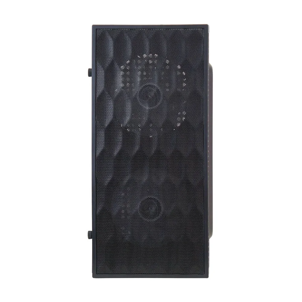 Gabinete Gamer M-atx Brazilpc Bpc-n14b Preto C/ 2 Coolers Embutidos Lateral Acrilico/frente Mash