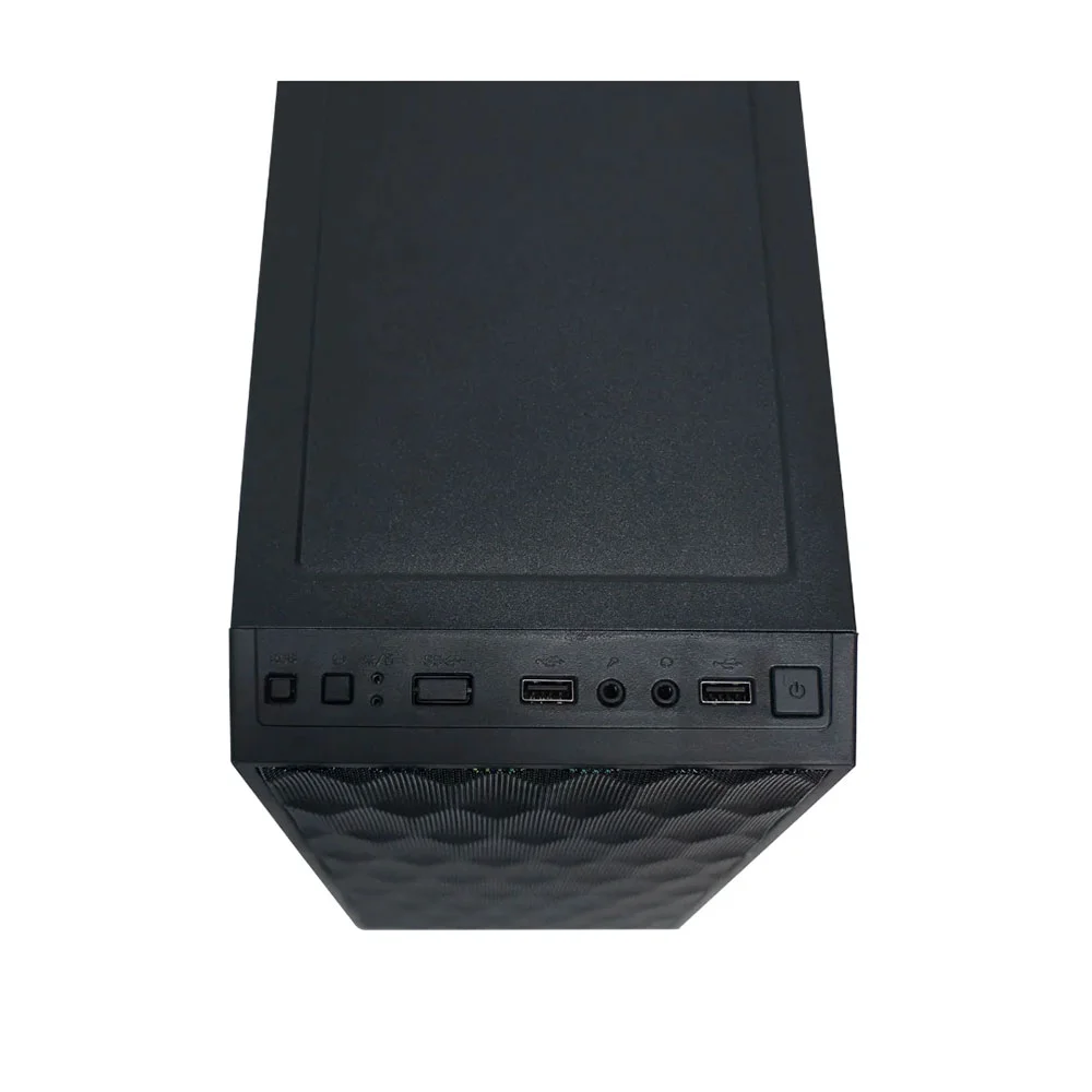 Imagem 2 de 5 do produto Gabinete Gamer M-atx Brazilpc Bpc-n14b Preto C/ 2 Coolers Embutidos Lateral Acrilico/frente Mash