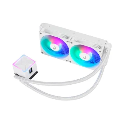 Water Cooler Gamer Rise Mode Frost, Rainbow, 240mm, AMD e Intel, Branco - RM-WCZ-02-RBW