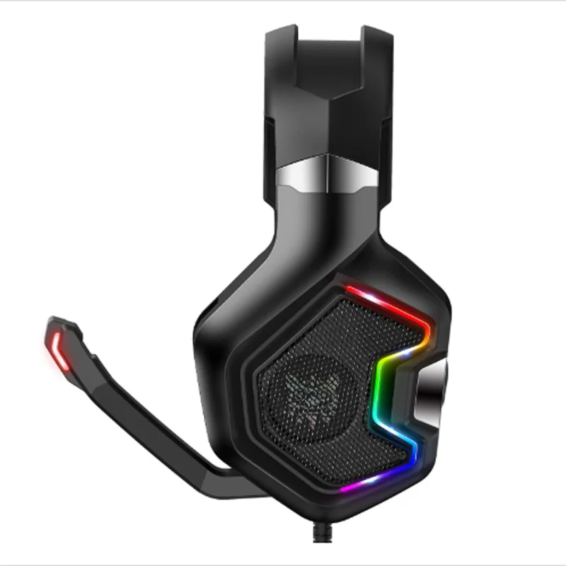 Imagem 2 de 4 do produto Headset Gamer Knup Kp-464 Usb + 2 P2 Com LED