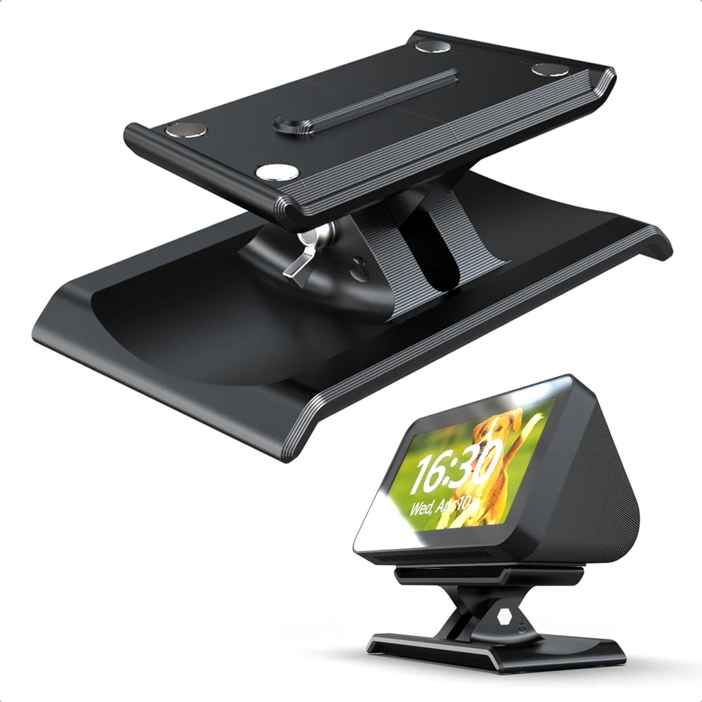 Pua　ALEXA STAM Splin Suporte Stand De Mesa para Alexa Smart Speaker Echo Dot 5 ou