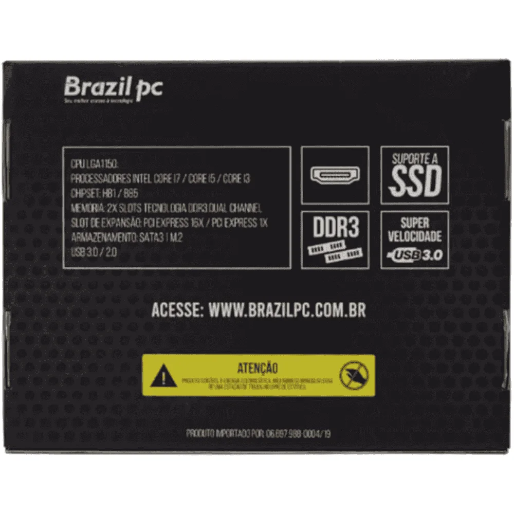 Placa Mae Bpc-h81-itx-m.2-tg 1150 (2xDDR3/hdmi/vga/m.2/2xusb3.0/rede 1000m) Oem
