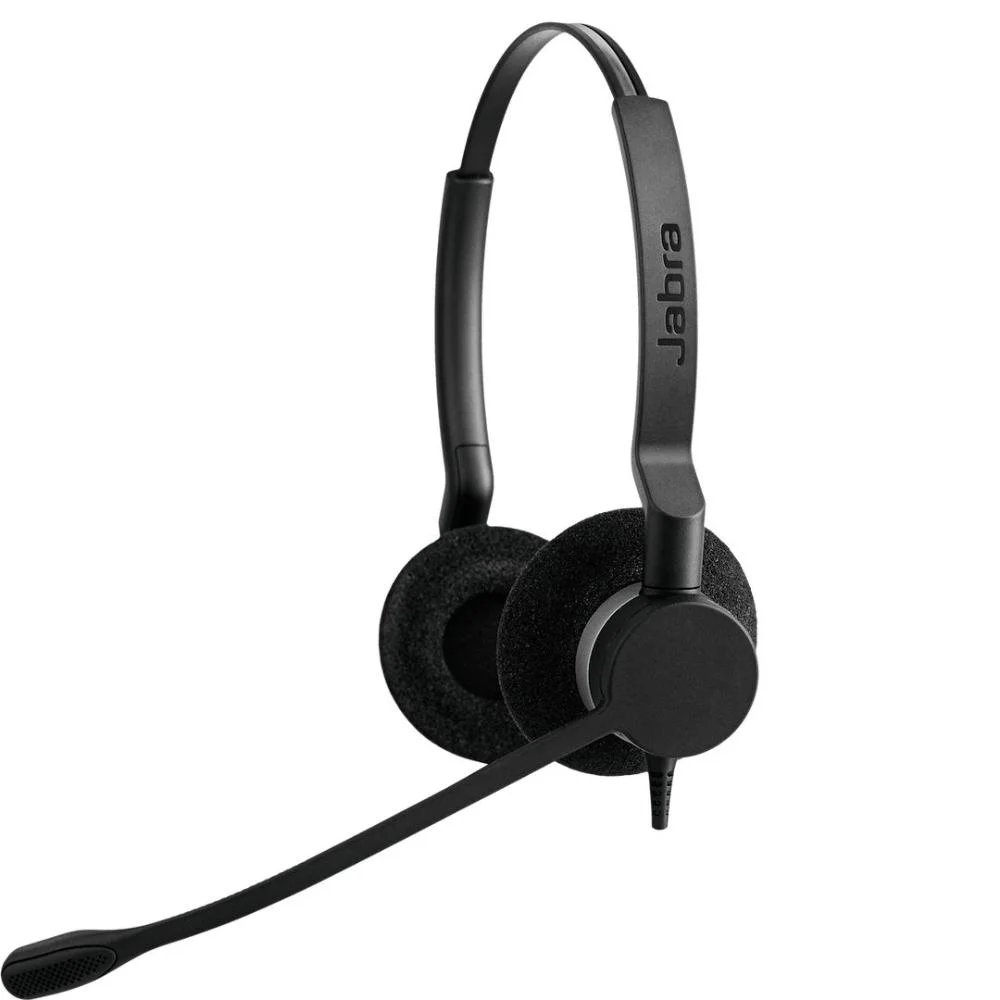 Imagem 5 de 5 do produto Headset Com Fio Biz 2300 Duo Qd 2309-820-105 Jabra - Preto