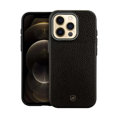 Capa Para Iphone 12 Pro Max - Magsafe Techcouro - Preta - Gshield