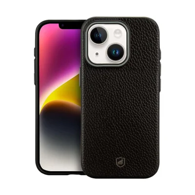 Capa Para Iphone 14 - Magsafe Techcouro - Preta - Gshield